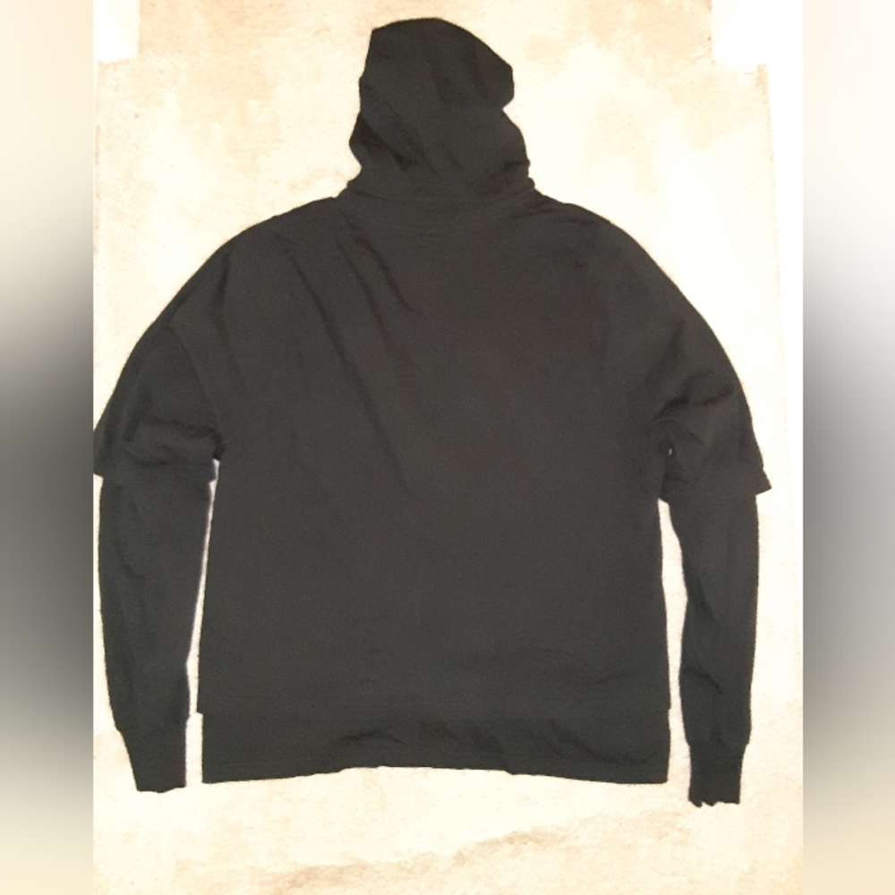 MEN'S RICK OWENS DRKSHDW ABSTRACT FACE PRINTED HOODIE - Picture 4 of 8